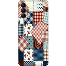Adasena Samsung Galaxy S24 Fe Kılıf Desenli Baskılı Tpu Rubber Kapak Yama
