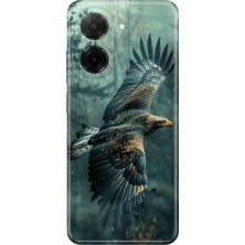 Adasena Xiaomi Redmi A5 Kılıf Desenli Baskılı Tpu Rubber Kapak Ürküten Kartal