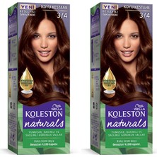 Marsilyan Naturals Saç Boyası Koyu Kestane 3/4 2x Paket