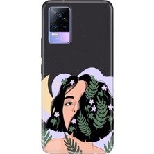 Adasena Vivo V21E Kılıf Desenli Baskılı Tpu Rubber Kapak Mexico Girl