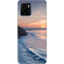 Senada Vivo Y15S Kılıf Desenli Baskılı Tpu Rubber Kapak Huzur
