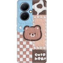 Senada Vivo V29 Lite 5g Kılıf Desenli Baskılı Tpu Rubber Kapak Ayıcık