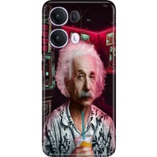 Senada Oppo Reno 13 Pro Kılıf Desenli Baskılı Tpu Rubber Kapak Albert