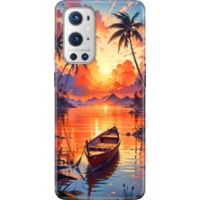 Senada Oneplus 9 Pro Kılıf Desenli Baskılı Tpu Rubber Kapak Hadi Tatile