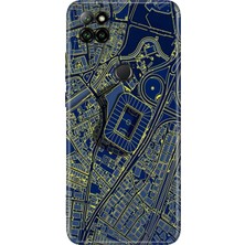 Senada Casper Via E30 Kılıf Desenli Baskılı Tpu Rubber Kapak Kadıköy Stadyum