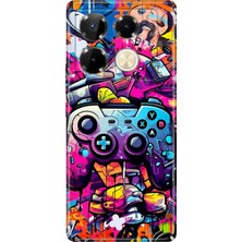 Senada Infinix Note 40 Pro 5g Kılıf Desenli Baskılı Tpu Rubber Kapak Gamer
