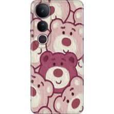 Senada Vivo V50 Lite Kılıf Desenli Baskılı Tpu Rubber Kapak Ayıcık Pattern
