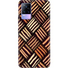 Vivo V21E Kılıf Desenli Baskılı Tpu Rubber Kapak Leo