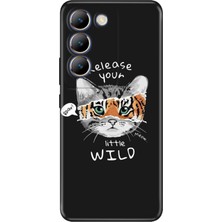 Vivo V30 Lite Kılıf Desenli Baskılı Tpu Rubber Kapak Littlewild