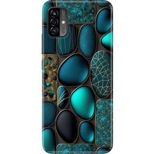 Reeder P13 Blue Max Pro Lite 2022 Kılıf Desenli Baskılı Tpu Rubber Kapak Marble