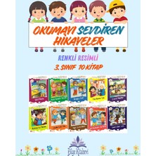 Ata Yayıncılık 3.sınıf Okumayı Sevdiren Renkli Resimli Hikayeler 8 - 10 Kitap