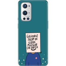 Senada Oneplus 9 Pro Kılıf Desenli Baskılı Tpu Rubber Kapak Gülüyoruz