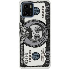 Adasena Vivo Y15S Kılıf Desenli Baskılı Tpu Rubber Kapak 100 Usd