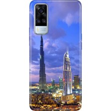Senada Vivo Y51 Kılıf Desenli Baskılı Tpu Rubber Kapak Dubai