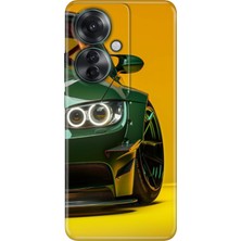 Senada Oppo Reno 11F Kılıf Desenli Baskılı Tpu Rubber Kapak Angel Eyes