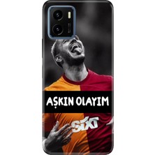 Senada Vivo Y15S Kılıf Desenli Baskılı Tpu Rubber Kapak Aşkınolayım