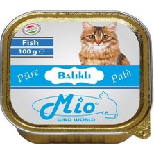 Mio Kedi Konservesi Balık Etli Püre 100 Gr