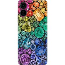 Senada Tecno Camon 19 Neo Kılıf Desenli Baskılı Tpu Rubber Kapak Elmas 444