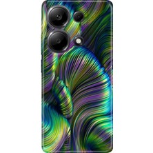 Senada Xiaomi Redmi Note 13 Pro 4g Kılıf Desenli Baskılı Tpu Rubber Kapak Holographic
