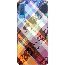 Senada Samsung Galaxy A7 2018 Kılıf Desenli Baskılı Tpu Rubber Kapak Getty