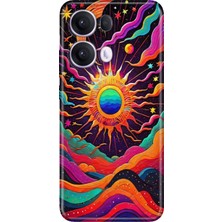 Oppo Reno 13 Pro Kılıf Desenli Baskılı Tpu Rubber Kapak Magic