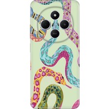 Xiaomi Redmi A4 5g Kılıf Desenli Baskılı Tpu Rubber Kapak Snakes