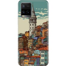 Senada Vivo Y32 Y33S Kılıf Desenli Baskılı Tpu Rubber Kapak Galata