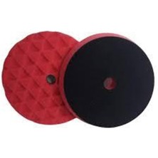Obey Elmas Tabanlı Kırmızı Pasta Süngeri 150MM Destek Tabanlı