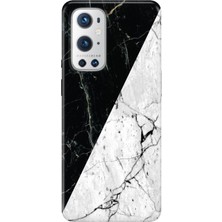 Oneplus 9 Pro Kılıf Desenli Baskılı Tpu Rubber Kapak Mermer
