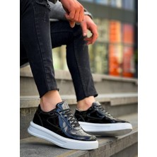 Mirelle Rugan Detaylı Beyaz Yüksek Taban Günlük Spor Ayakkabı