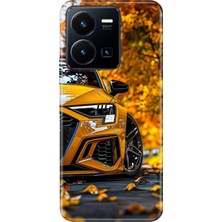 Vivo Y22S Y35 Kılıf Desenli Baskılı Tpu Rubber Kapak Rs