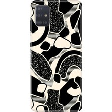 Samsung Galaxy A71 Kılıf Desenli Baskılı Tpu Rubber Kapak Memphis