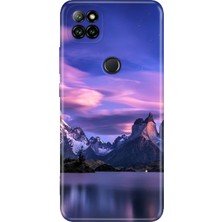 Casper Via E30 Kılıf Desenli Baskılı Tpu Rubber Kapak Kuzey