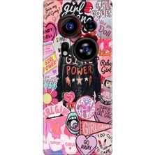 Senada Tecno Phantom X2-Pro Kılıf Desenli Baskılı Tpu Rubber Kapak Girl Power