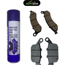 Monero Mondial Drift L 125 Ön Arka Fren Balata Takımı (Balata Spreyi Hediyeli) DRFTL0003