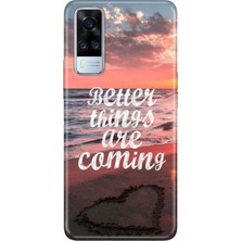 Senada Vivo Y51 Kılıf Desenli Baskılı Tpu Rubber Kapak Coming