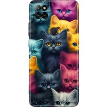 Senada Casper Via E30 Kılıf Desenli Baskılı Tpu Rubber Kapak Kedi Ordusu