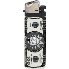 Rick Dolar Full Kaplama Gazlı Çakmak