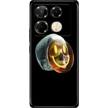 Senada Infinix Note 40 Pro 5g Kılıf Desenli Baskılı Tpu Rubber Kapak Iskeletin Gülüşü