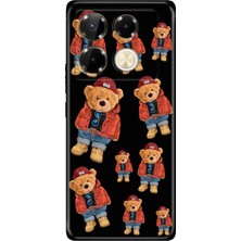 Senada Infinix Note 40 Pro 5g Kılıf Desenli Baskılı Tpu Rubber Kapak Bearteddy