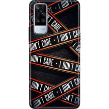 Senada Vivo Y51 Kılıf Desenli Baskılı Tpu Rubber Kapak Care