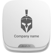 AJAX StreetSiren DoubleDeck Jeweller Ön Panel için Kablosuz Siren Beyaz