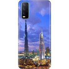 Senada Vivo Y11S Y20 Y20S Kılıf Desenli Baskılı Tpu Rubber Kapak Dubai
