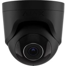 AJAX TurretCam (5 Mp/2.8 mm) Kablolu AI Destekli Güvenlik IP Kamerası Siyah