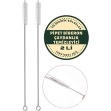 Mercansa Bx 2 Adet Pipet Emzik Çaydanlık Temizleyici Fırça