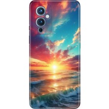 Oneplus 9 Kılıf Desenli Baskılı Tpu Rubber Kapak Okyanus