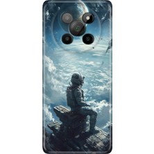 Senada General Mobile Phoneix 5g Kılıf Desenli Baskılı Tpu Rubber Kapak Galaksi Manzara