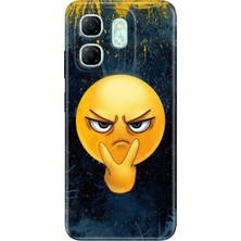 Senada Infinix Hot 50I - Smart 9 Kılıf Desenli Baskılı Tpu Rubber Kapak Emojixx