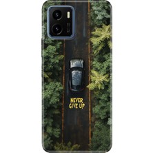Vivo Y15S Kılıf Desenli Baskılı Tpu Rubber Kapak Nevergive UP555
