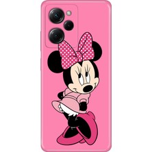 Xiaomi Poco X5 Pro 5g Kılıf Desenli Baskılı Tpu Rubber Kapak Utangaç Minnie